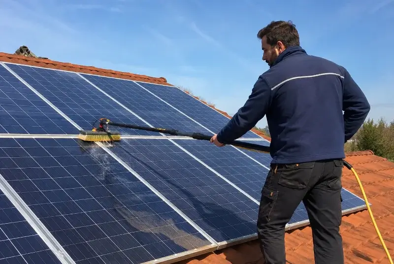 Nettoyage et entretien de panneaux solaires à Montoir-de-Bretagne
